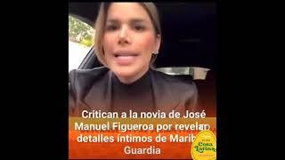 Novia de José Manuel Figueroa hace un en vivo en Funeral de Julian Figueroa