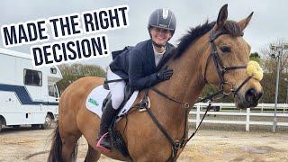 FIRST COMP OF 2024 | A VERY Windy Showjumping 