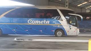 RODOVIÁRIA DE T.TATICO PRAIA GRANDE SP #ônibus AZUL VIAÇÃO COMETA Marcopolo Paradiso G7 1200 