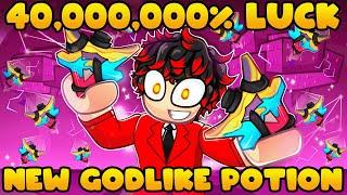 Using 2X GODLIKE POTIONS for LIMITED EVENT AURAS on Roblox Sol's RNG! - Is Godlike Potion Worth It?