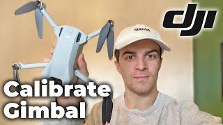 How To Calibrate Your DJI Mini 3 Gimbal (Calibrate DJI Drone)