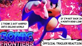 Sonic Frontiers Official Trailer Breath of the Wild Sonic