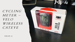 Cycling Meter - Velo Wireless CATEYE   HD 1080p, #foldingbike #cycling #gengbasikal #cateye #velo