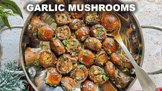 Garlic Infused Mushrooms