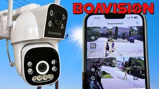 Boavizion 4G Wifi камера видеонаблюдения с искусственным интеллектом, слежением за людьми