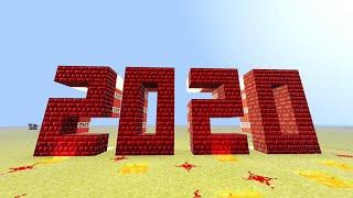 Minecraft Goodbye 2020.