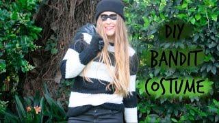 DIY Bandit Costume! Super Easy!!