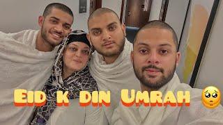Eid k din Umrah with family  | Aldumdulillah second umrah ️ | madine se makka