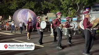 Day 7/25: Pearl Harbor Day Parade in WAIKIKI | Honolulu | OAHU