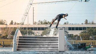 CRAZY CABLE WAKEBOARDING WITH DAVID O'CAOIMH AND CREW | The Peacock Brothers