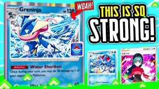 GRENINJA and POISON are a Lethal Combo!! A NON-MISTY Water Deck!? - Pokemon TCG Pocket