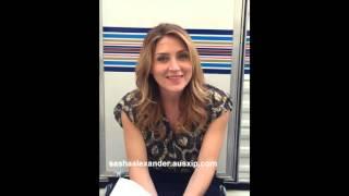 AUSXIP Exclusive interview with Sasha Alexander