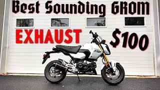 2025 Honda Grom Best CHEAP Exhaust