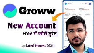 Groww App Account Kaise Banaye 2024 | How To Open Demat Account In Groww App | Groww Account Opening