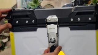 How to install motorcycle Top Box in Yamaha Mio i125S.