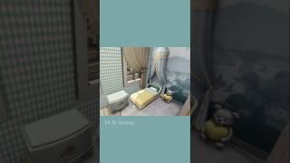 Baby blue toddler room 🩵 The Sims 4 speed build, Storybook nursery kit, no CC #ts4 #sims4