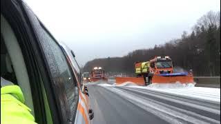 Winterdienst - Fahren in der Staffel