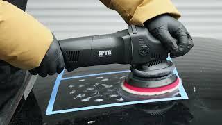 SPTA Buffer Polisher, 780W 5Inch & 6Inch Dual Action Random Orbital Car Polisher