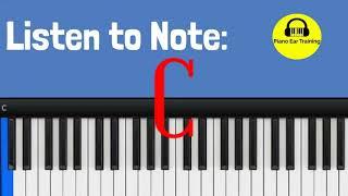 Piano Ear Training: Note C-