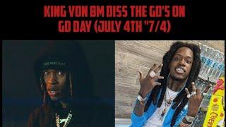 King Von BM Diss The GD's On GD Day (July 4th "7/4) |Holiday Inn Employee Tells ALL About Foolio Hit