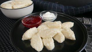 САМЫЕ ЛЕНИВЫЕ ВАРЕНИКИ С ТВОРОГОМ ЗА СЧИТАННЫЕ МИНУТЫ! Вкусно, быстро и на кухне чисто!