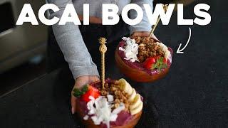 ACAI BOWLS with TWIN COAST