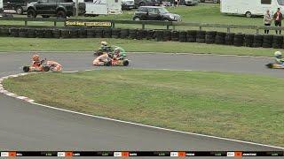 CONSTANT OVERTAKING at Rd 5 of the 2021 UKC Honda Cadet Final... Brilliant race inc. awesome 360 cam