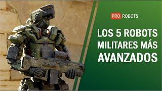 Los 5 robots militares más avanzados | Robots militares, robots tanque, perros robot