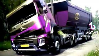 EXCAVATOR, DUMP TRUCK DANCE FUNNY - TRUCK DANCE TIK TOK - TRUK JOGET LUCU