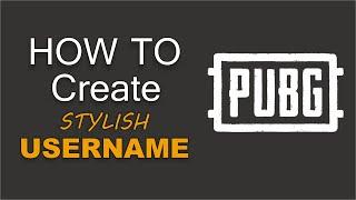 how to create pubg stylish name | how to create pubg name with symbol