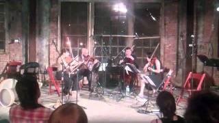 Enso Quartet plays 2 mvts from Schulhoff "5 Pieces for String Quartet"