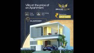 3BHK Villa @ Apartment Price Rajahmundry SB Ventures