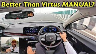 Hyundai Verna Turbo MANUAL Drive Review @Aayushssm