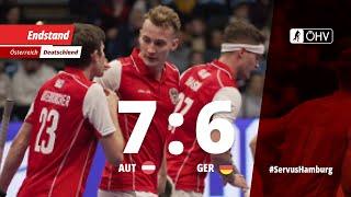 Austria vs. Germany 7:6  | Highlights EuroHockey Indoor Championship 2022 Hamburg