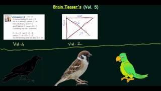 Brain Teaser's #5 | Crow, Sparrow & Parrot
