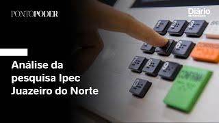 Live PontoPoder: Análise da pesquisa Ipec Juazeiro do Norte