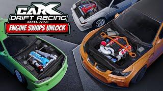 How To Unlock Engine Swaps In The New CarX Drift Racing Online PTR Update 2.15.0