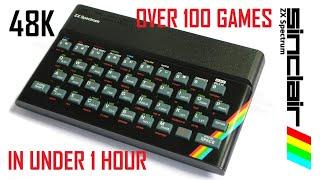 Over 100 Sinclair ZX Spectrum 48k Games In Under 1 Hour