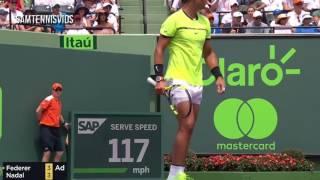 Roger Federer Vs Rafael Nadal   Miami 2017 Final Highlights HDvia torchbrowser com