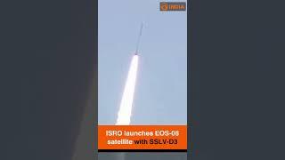 ISRO launches EOS-8 satellite with SSLV-D3