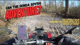 Can the Honda ADV150 Handle Real Adventure? 130+ Miles, Creek Crossings & Gravel!