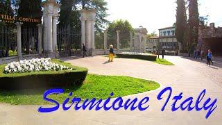 Sirmione - Italy | A Walking Tour to Hotel Villa Cortine from Church of San Pietro in Mavino | 4K