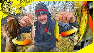 PIKE at the Unknown LAKE | BAIT FISH or RUBBER? | Winter fishing for predatory fish