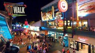 Universal CityWalk Orlando 2022 at Night | Walking Tour