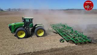 Working Ground and Planting Corn in Darke County Ohio - Spring 2018