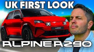 ALPINE a290: UK FIRST LOOK 2024 - The Renault 5 SPORTY COUSIN…