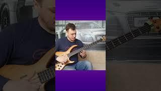 ШОКИРУЮЩЕЕ СОЛО ОДНИМ ПАЛЬЦЕМ #бас #bass #guitar #bassplayer #басс