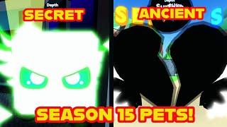  SEASON 15 SECRET AND ANCIENT SHOWCASE | ROBLOX MINING SIMULATOR 2