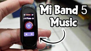 MI BAND 5: Music Control