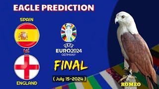 SPAIN vs ENGLAND | FINAL EURO 2024  PREDICTION || Eagle Prediction